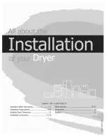 Preview for 1 page of Frigidaire FASE7021NW0 Installation Manual