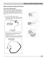 Предварительный просмотр 15 страницы Frigidaire FASE7021NW0 Installation Manual