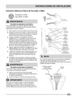 Preview for 41 page of Frigidaire FASE7021NW0 Installation Manual