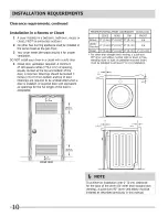 Preview for 10 page of Frigidaire FASG7021NW0 Installation Manual