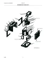 Preview for 2 page of Frigidaire FAX051P7 Factory Parts Catalog