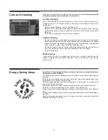 Preview for 6 page of Frigidaire FAX052P7A - Window Unit Air Conditioner Last One Left Use & Care Manual