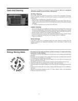 Preview for 6 page of Frigidaire FAX052P7A14 Use & Care Manual