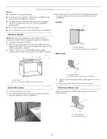 Preview for 4 page of Frigidaire FAZ08HS1AA Installation Instructions Manual