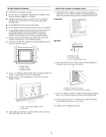 Preview for 5 page of Frigidaire FAZ08HS1AA Installation Instructions Manual