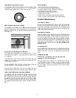 Предварительный просмотр 6 страницы Frigidaire FCFS201LFB - 19.5 cu. Ft. Food Service Grade Freezer Instructions Manual