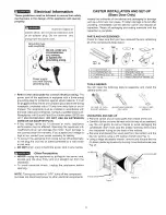 Preview for 3 page of Frigidaire FCFS201LFB3 Use & Care Manual