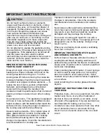 Preview for 6 page of Frigidaire FCRE3052AB Use & Care Manual