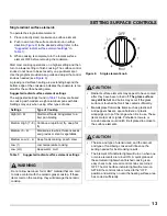 Preview for 13 page of Frigidaire FCRE3052AB Use & Care Manual