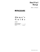 Предварительный просмотр 1 страницы Frigidaire FCS367CHSD Owner'S Manual