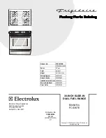 Frigidaire FCS367E Factory Parts Catalog preview