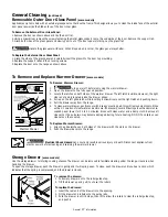 Предварительный просмотр 17 страницы Frigidaire FCS388WECF Owner'S Manual