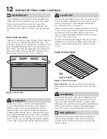 Предварительный просмотр 12 страницы Frigidaire FCWD3027AB Use & Care Manual