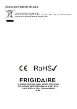 Preview for 9 page of Frigidaire FD7189 Instruction Manual