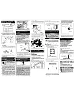 Предварительный просмотр 4 страницы Frigidaire FDB101SAW1 Installation Instructions