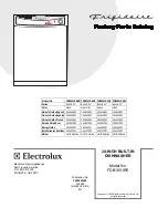 Frigidaire FDB1051RE Factory Parts Catalog предпросмотр