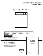 Preview for 1 page of Frigidaire FDB10NRB Factory Parts Catalog