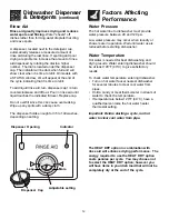 Предварительный просмотр 12 страницы Frigidaire FDB2410HI C Use And Care Manual