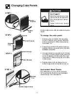 Предварительный просмотр 11 страницы Frigidaire FDB345LFS2 Use And Care Manual