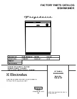 Предварительный просмотр 1 страницы Frigidaire FDB421RF Factory Parts Catalog