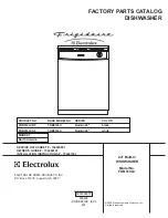 Предварительный просмотр 1 страницы Frigidaire FDB510LC S Factory Parts Catalog