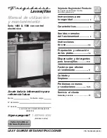 Frigidaire FDB520RHB (Spanish) Manual De Utilización Y Mantenimiento предпросмотр