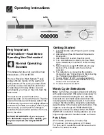 Preview for 4 page of Frigidaire FDB635RFS3 Use & Care Manual