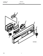 Предварительный просмотр 2 страницы Frigidaire FDB641RJ Factory Parts Catalog