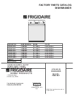 Frigidaire FDB679GF Factory Parts Catalog предпросмотр