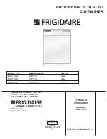 Frigidaire FDB737GF Factory Parts Catalog preview