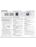 Preview for 1 page of Frigidaire FDB768GD Operating Instructions