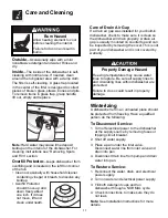 Preview for 11 page of Frigidaire FDB857RJS1 Use And Care Manual