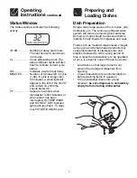 Preview for 7 page of Frigidaire FDB939GFT2 Use And Care Manual