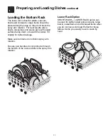 Preview for 11 page of Frigidaire FDB939GFT2 Use And Care Manual