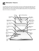 Preview for 3 page of Frigidaire FDB949GFT2 Use & Care Manual