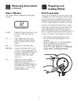 Preview for 7 page of Frigidaire FDB949GFT2 Use & Care Manual