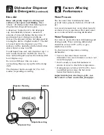 Preview for 14 page of Frigidaire FDB949GFT2 Use & Care Manual