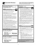 Preview for 19 page of Frigidaire FDB949GFT2 Use & Care Manual