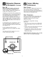 Preview for 16 page of Frigidaire FDB989GFW2 Use & Care Manual