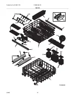 Предварительный просмотр 12 страницы Frigidaire FDBB2865F Factory Parts Catalog