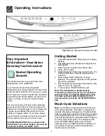 Preview for 4 page of Frigidaire FDBB2865FC0 Use & Care Manual