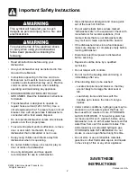 Preview for 2 page of Frigidaire FDBC24BAS3 Use & Care Manual