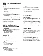 Preview for 3 page of Frigidaire FDBC24BAS3 Use & Care Manual