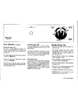 Preview for 2 page of Frigidaire FDE336LE Operating Instructions