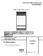 Предварительный просмотр 1 страницы Frigidaire FDS251RJ Factory Parts Catalog