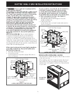 Preview for 5 page of Frigidaire FEB24S2AB - 24" Electric Wall Oven Installation Instructions Manual