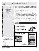 Предварительный просмотр 2 страницы Frigidaire FEB27S5DB - 27 Inch Single Electric Wall Oven Use & Care Manual