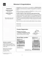 Preview for 2 page of Frigidaire FEB27S5GCC Use & Care Manual