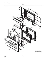 Предварительный просмотр 8 страницы Frigidaire FEB27S6F Factory Parts Catalog