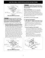 Предварительный просмотр 5 страницы Frigidaire FEB27T6CBA Guide Installation Instructions Manual